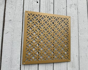 Custom-Made Flat Air Grilles - Tailor-Made Cabinets Screens. Any Design, Size and Color available