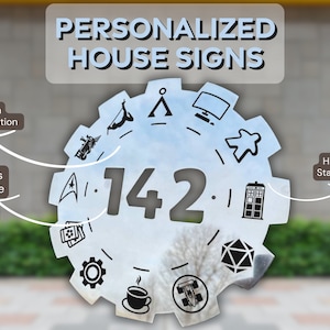 Custom Personalised House Signs, Stainless Steel House Sign, Business sign/plaque