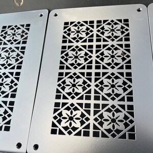Made-to-order Metal Air Flow Diffusers - Custom Metal Air Passage ...