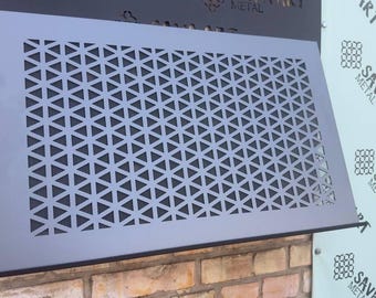 Tailored Air Vent Covers with Back Frame and Mesh - Handcrafted Air Vent Covers - Personalized Design and Size