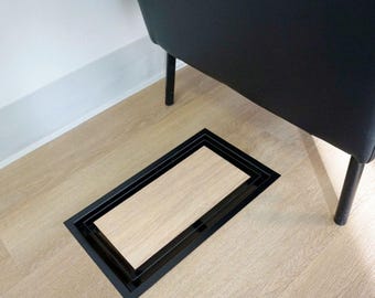 Framed Metal Wall / Floor Grates, Bathroom / Living room/ Bedroom / Kitchen floor air grilles, custom registers