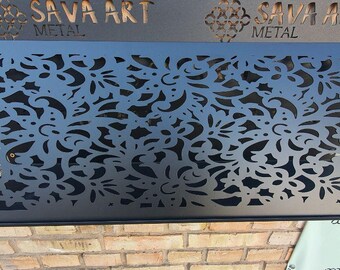 Fully Custom Air Vent Covers with Rear Frame 1mm thick Steel - Design Your Ideal Vent Cover