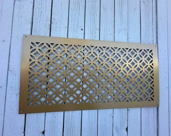 Custom Metal Vent Cover – Design Your Own Flat Steel Grille