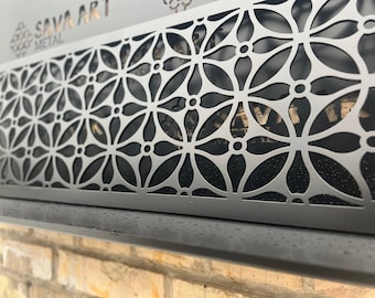 Tailored Metal Flat Floor Grates - Handcrafted Metal Flat Metal Floor Screens - Any Size and Design Available