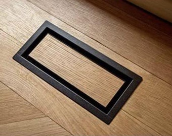 Framed Metal Wall / Floor Grates, Bathroom / Living room/ Bedroom / Kitchen floor air grilles, custom registers