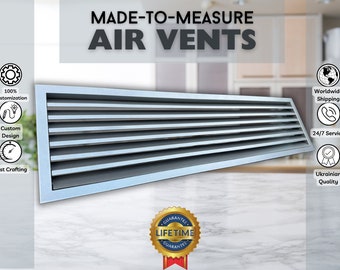 Made-to-Measure Ventilation Grilles, Custom Built Air Vent Covers, Tailored HVAC Air Grates