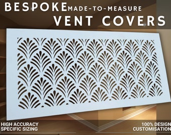 Made-to-Measure Bespoke Air Vent Grilles - Design Your Dream Ventilation Solution. Any Size, Color, and Design available