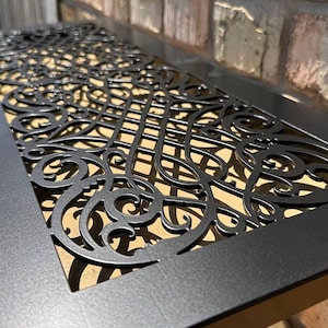 Rear Mount Tailored Air Vent Covers with Back Frame - Choose Your Style. 20 Gauge Steel / 1mm thick piece