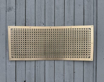 Custom Brass Air Grille, Decorative Vent Cover, Air Register