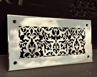 UNLIMITED CUSTOMISATION Solid BRASS Air Grilles, Bespoke Vent Covers, Air Registers, Ventilation Grilles | | Max Width/Length - 50 x 80 in.