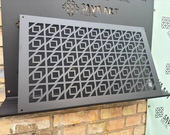 Tailored Air Vent Covers with Rear Frame - Handcrafted Air Vent Covers - Personalize Every Detail