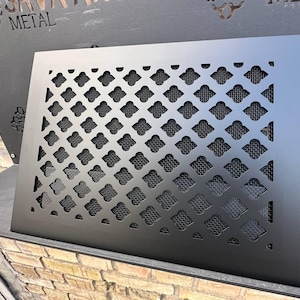 Maßgeschneiderte Belüftungsabdeckungen mit hinterem Rahmen und hinterem Netz - Handgefertigte Belüftungsabdeckungen - Personalisieren Sie jedes Detail