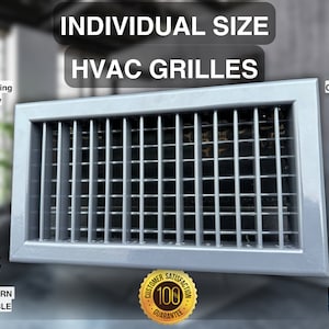 Custom Size HVAC Grilles, HVAC/R Systems, Air Registers, Vent Covers, HVAC Air Grates