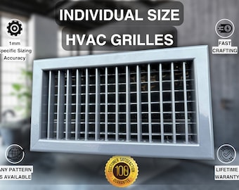 Custom Size HVAC Grilles, HVAC/R Systems, Air Registers, Vent Covers, HVAC Air Grates