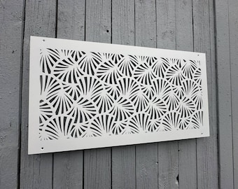 Tailored Metal Air Vent Covers - Personalized Steel Rear Flange Air Passage Grilles - Max Width/Length - 60 x 80 inches