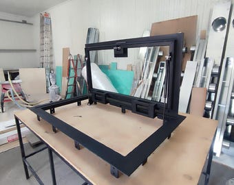 ANY SIZE & SHAPE Custom-made Floor Hatches with Glass Doors | Access panels | Service hatches | Custom Trapdoors