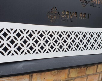 Custom Flat Air Flow Panels - Customized Flat Air Vent Screens - Custom Metal Air Vent Grates