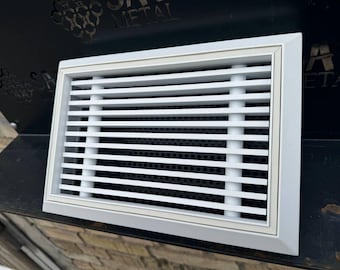 Bespoke Ceiling-Mounted Vent Covers for Stretch Ceiling Systems | Custom Size Stretch Ceilings Vents | Any Size, Any Color available