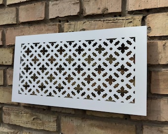 Tailored Air Vent Covers with Back Frame - Handcrafted Air Vent Covers - Personalize Every Detail