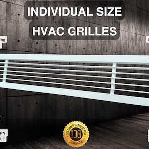 Custom Size HVAC Grilles, HVAC/R Systems, Air Registers, Vent Covers, HVAC Air Grates