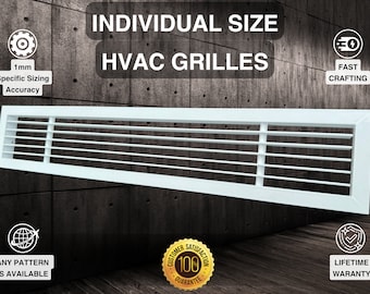 Custom Size HVAC Grilles, HVAC/R Systems, Air Registers, Vent Covers, HVAC Air Grates