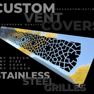 Individuelle Größe und Design Edelstahl-Lüftungsgitter, Luftregister, Lüftungsabdeckungen, Register, HLK-Luftgitter