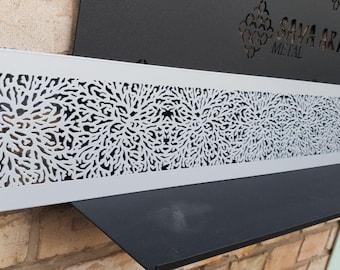 Custom Design and Size Metal Flat Ventilation Covers 20 gauge Steel - Create Your Perfect Look -