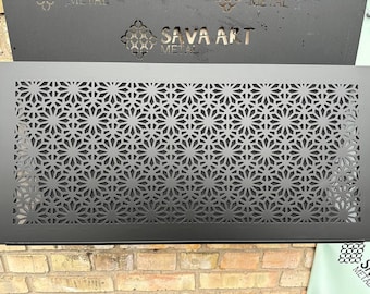 Fully Custom Air Vent Grilles with Back Frame 1mm thick Steel - Design Your Ideal Vent Cover