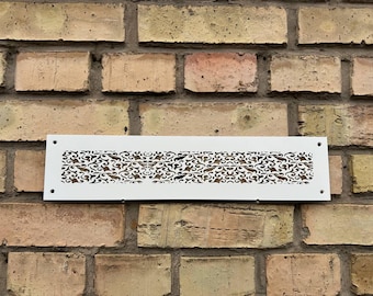 Custom-Made Flat Air Grilles - Tailor-Made Cabinets Screens. Any Design, Size and Color available