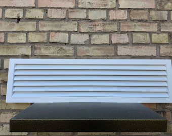Fully Customizable Ventilation Grilles - Bespoke Metal Air Ventilation Grilles - Custom Size and Color