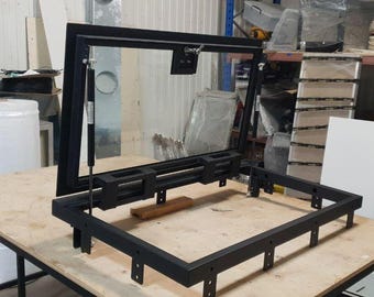 Custom Built Glass Door Floor Hatches | Made-to-Order Access Doors | Any Size Trap Doors | Service hatches | Custom Floor Doors