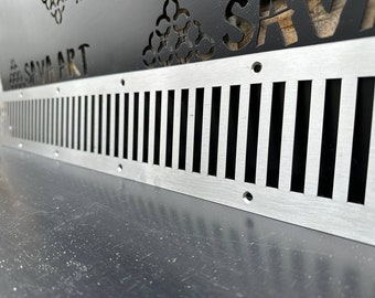 Individual Size & Design Stainless steel Ventilation Grilles, Air Registers, Vent Covers, Registers, HVAC Air Grates