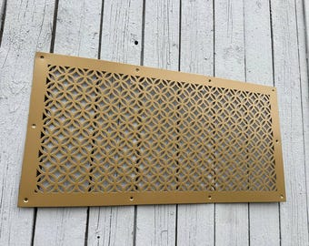 Custom-Made Flat Air Grilles - Tailor-Made Cabinets Screens. Any Design, Size and Color available