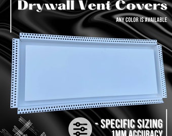 Frameless Drywall return grilles, Bathroom / Ceiling / Walls Air grilles, custom wall vent covers