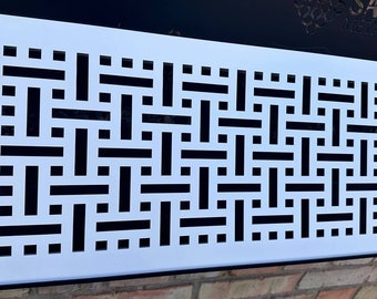 Designed Your Way 18 gauge steel Diffusers - Tailored Metal Air Flow Panels Made-to-Order Metal Vent Covers