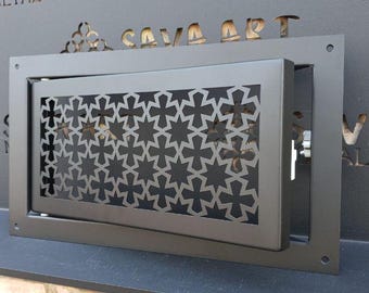 Bespoke Metal Access Panels with Hinges and Latches - Fully Customizable for Perfect Fit - Custom Sizing and Custom Design
