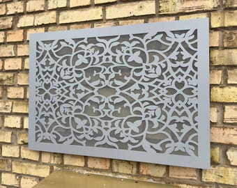 Custom Metal Air Vent Grille – Decorative Steel Vent Cover