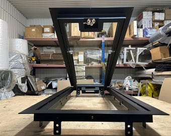 Custom Glass Floor Hatch - Precision-Made for Refined Interiors - Bespoke Glass Floor Access Door - Customized for Your Home