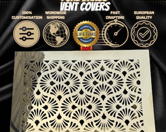 Fully customized PURE BRASS Air Grilles, Custom Vent Covers, Air Registersl, Air diffusers, Ventilation Grilles