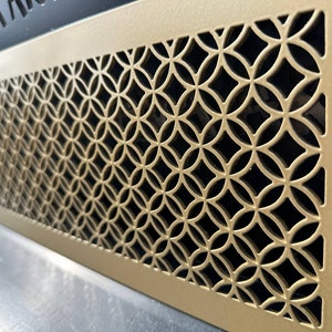 UNLIMITED CUSTOMISATION | Custom Metal Flat Ventilation Covers 20 gauge Steel - Create Your Perfect Look