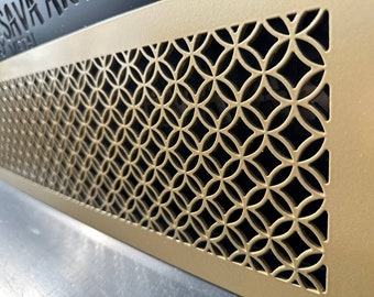 Custom Metal Flat Ventilation Covers 20 gauge Steel - Create Your Perfect Look