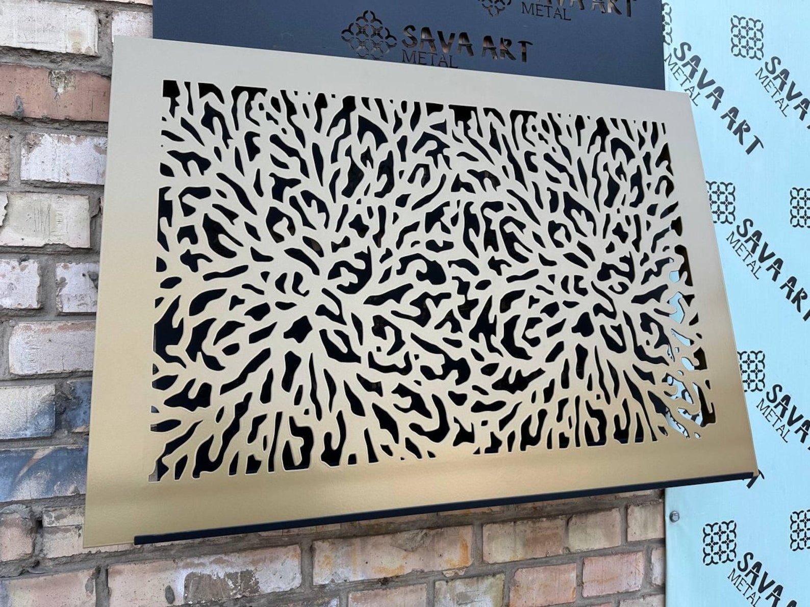 Unique Metal Framed Air Vent Screens - Rear Mounting Personalized Metal ...
