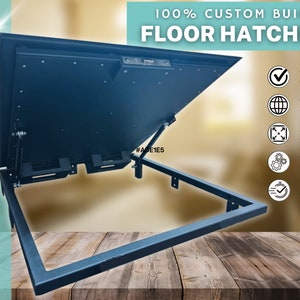 ANY SIZE & SHAPE Custom Steel Floor Access Door - Any Size, Any Shape, Handcrafted