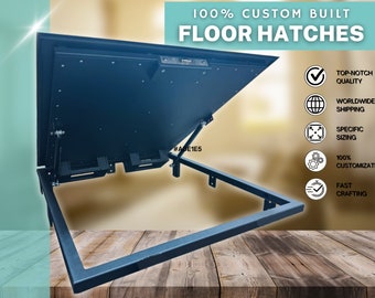 ANY SIZE & SHAPE Custom Steel Floor Access Door - Any Size, Any Shape, Handcrafted
