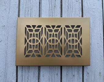Custom Metal Framed Air Vent Grilles – Decorative HVAC Registers, 1mm Thick Metal
