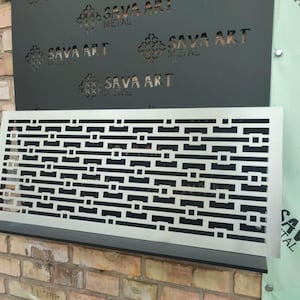 Individual Size & Design Stainless steel Ventilation Covers, Air Registers, Bespoke Vents, Registers, HVAC Air Grates