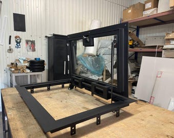 Custom Glass Floor Hatch - Precision-Made for Refined Interiors - Bespoke Glass Floor Access Door - Customized for Your Home