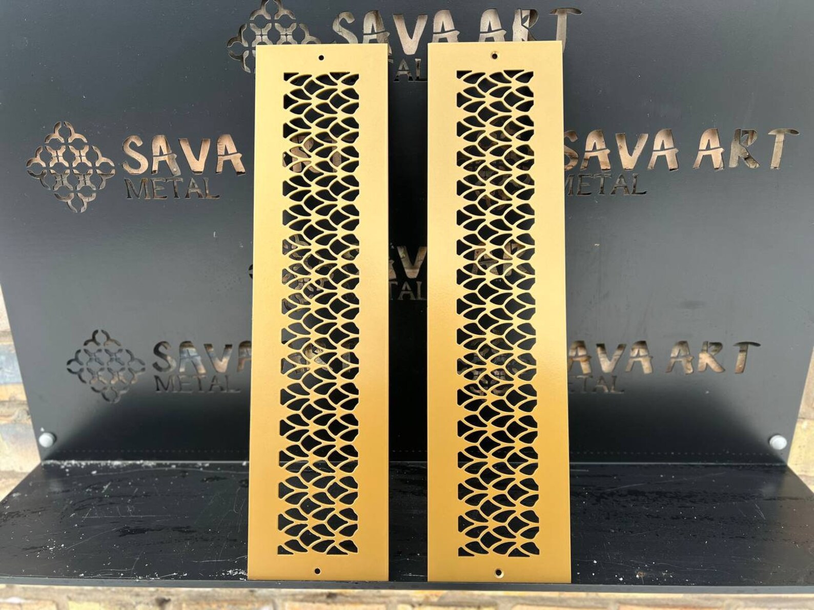 Made-to-order Metal Air Flow Diffusers - Custom Metal Air Passage ...