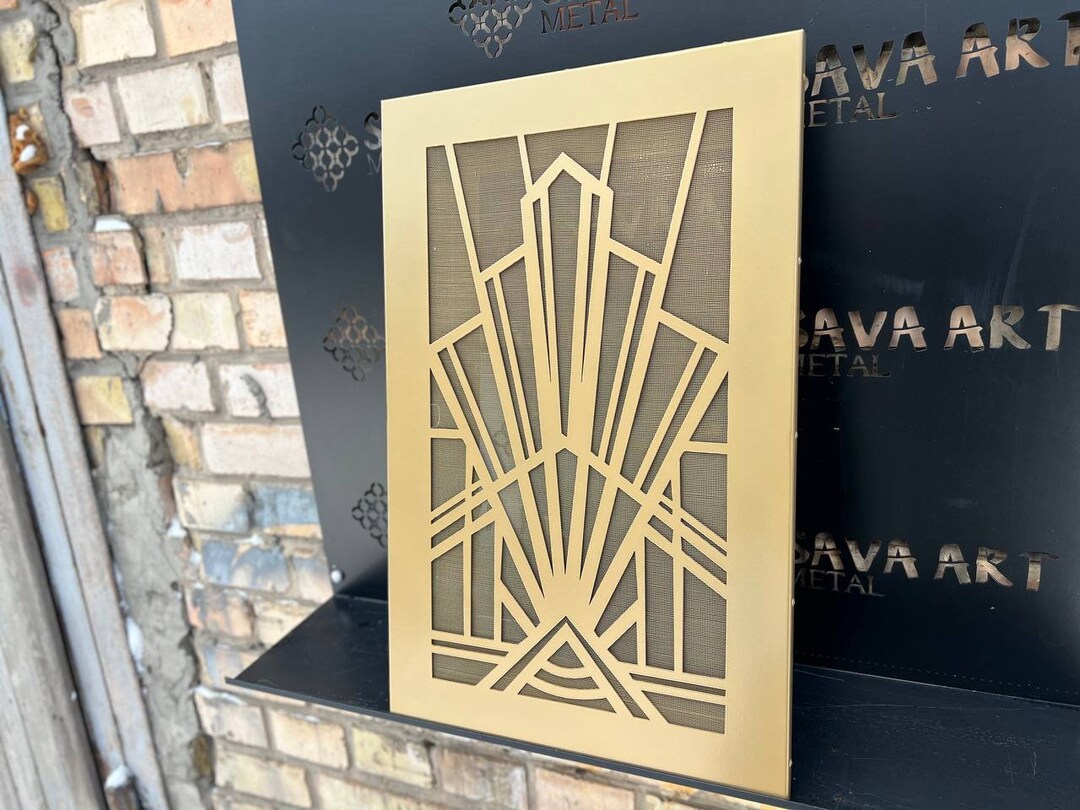 CUSTOM SIZE & DESIGN Air Return Vent Covers Rear Frame Filter Box 1 Mm