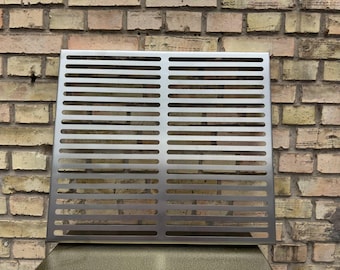 Custom-made Stainless Steel Ventilation Grilles, Bespoke Vent Covers, HVAC Air Grates
